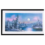 K. Horden Signed Winterscape O/C