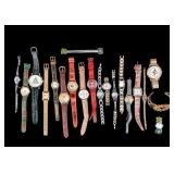 Disney, Christmas, and Novelty Watches