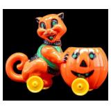 1950s Rosbro Halloween Candy Container