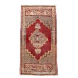 Antique Turkish Oushak Rug