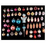 Vintage Christmas Ornaments and Angel Tree Topper