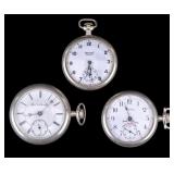 Elgin, Ingersoll, Waltham Pocket Watches