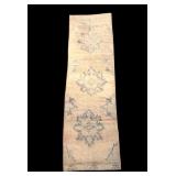 Antique Oushak Turkish Rug / Runner ~ 9.5