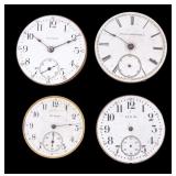 Elgin and Waltham Pocket Watch Movements