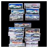 17 Hess Toy Trucks w/ Boxes