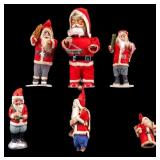 Vintage Santa Claus Figures, Including German
