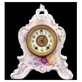 Wm. L. Gilbert Porcelain Mantel Clock