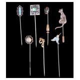 Sterling Silver Stick Pins