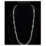 Mexico Sterling and Aventurine NEcklace