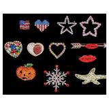 Baver, Coro Craft, Swavorski and Brooches