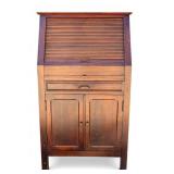 Antique Mahogany Optometrist Cabinet