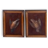 E. Frerot (Fr. 19th C) Game Bird Oil on Board (2)