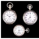 Illinois and Elgin Pocket Watches