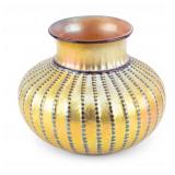 Lundberg Studios Art Glass Vase, Signed