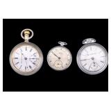 Hamilton, Elgin, and Other Pocket Watches