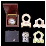 Porcelain Clock Cases and More