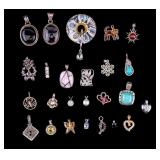 Sterling Silver Pendants (25)