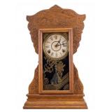 Wm. L. Gilbert Carved Parlor Clock