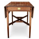 Hepplewhite Style Cherry Drop Leaf Table