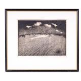 20th C Lithograph Signed K. Dean