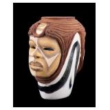 Woodrow Nash (Am. 1948-) African Nouveau Vase