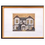 Tanka Ryohei Etching, Signed and Numbered