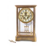 Crystal Regulator Mantel Clock