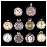 Westclox, Biltmore, & Other Vintage Pocket Watches