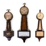 Seth Thomas and Gilbert Banjo Clocks