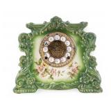 Victorian Porcelain Mantel Clock