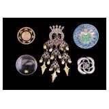 Lisa Gralnick 925 and Other 830 Silver Brooches