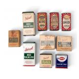 10 Vintage Spice Tins