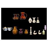 Colorful Glass Bottles , Pitchers, more (7 Pc)