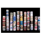 Assortment of 40 Vintage Beer Cans (Empty)
