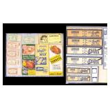 Vintage Ephemera Advertising Labels