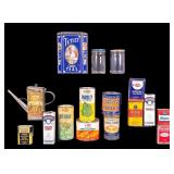 Vintage Acme Tinned Goods Grouping