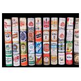 Assortment of 40 Vintage Beer Cans (Empty)