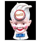 Vintage Coca-Cola Sprite Boy Coin Bank