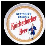 Knickerbocker Beer Canco Tin Litho Drink Tray