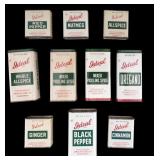Ideal Brand Vintage Spice Tins