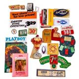 Group Lot of Vintage Advertising Signs