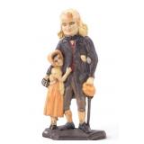 Cast Iron Benjamin Franklin Doorstop