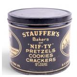 Vintage Stauffer Biscuit Co. Tin