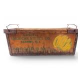 American Stores Co. Wood Banana Box