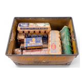 Acme Markets Basket with Vintage Egg Cartons