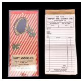Vintage Matchbooks with Plastic Sleeves