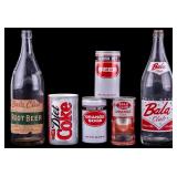 Soda Cans and Bottles, Various Brands