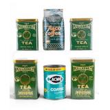 Vintage Tea and Coffee Containers