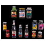 Vintage Advertising Glass Food Jars