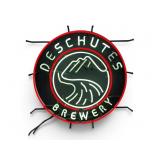Deschutes Brewery Circular Neon Sign